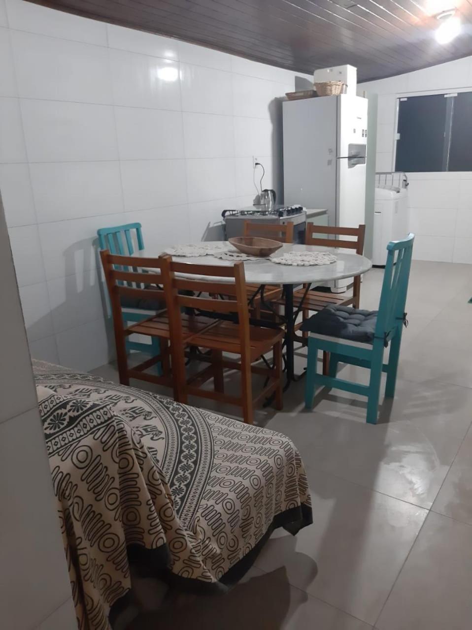 Pe Na Areia, Casa Na Praia De Frente Para O Mar フロリアノポリス エクステリア 写真